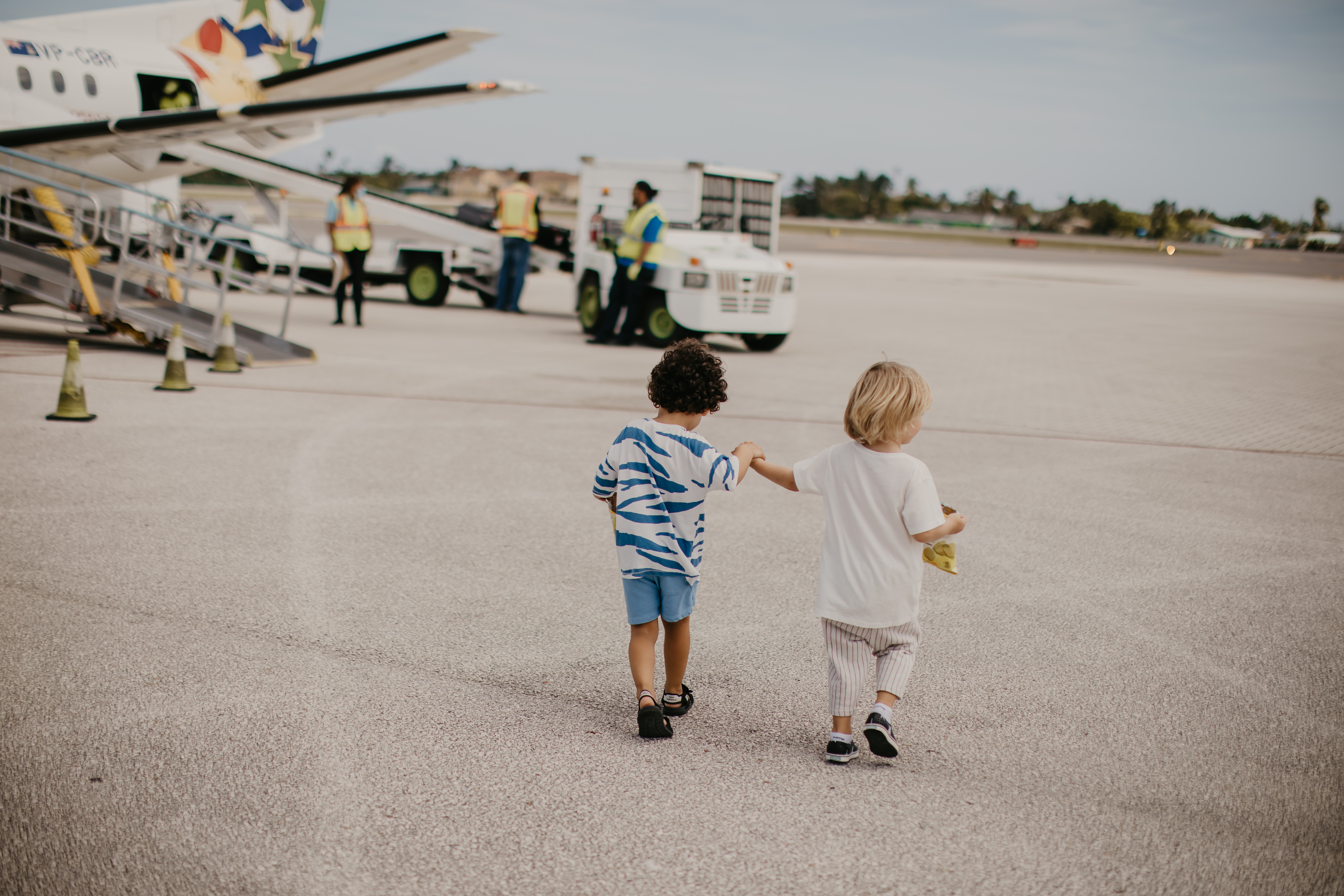 Flying to Cayman Brac